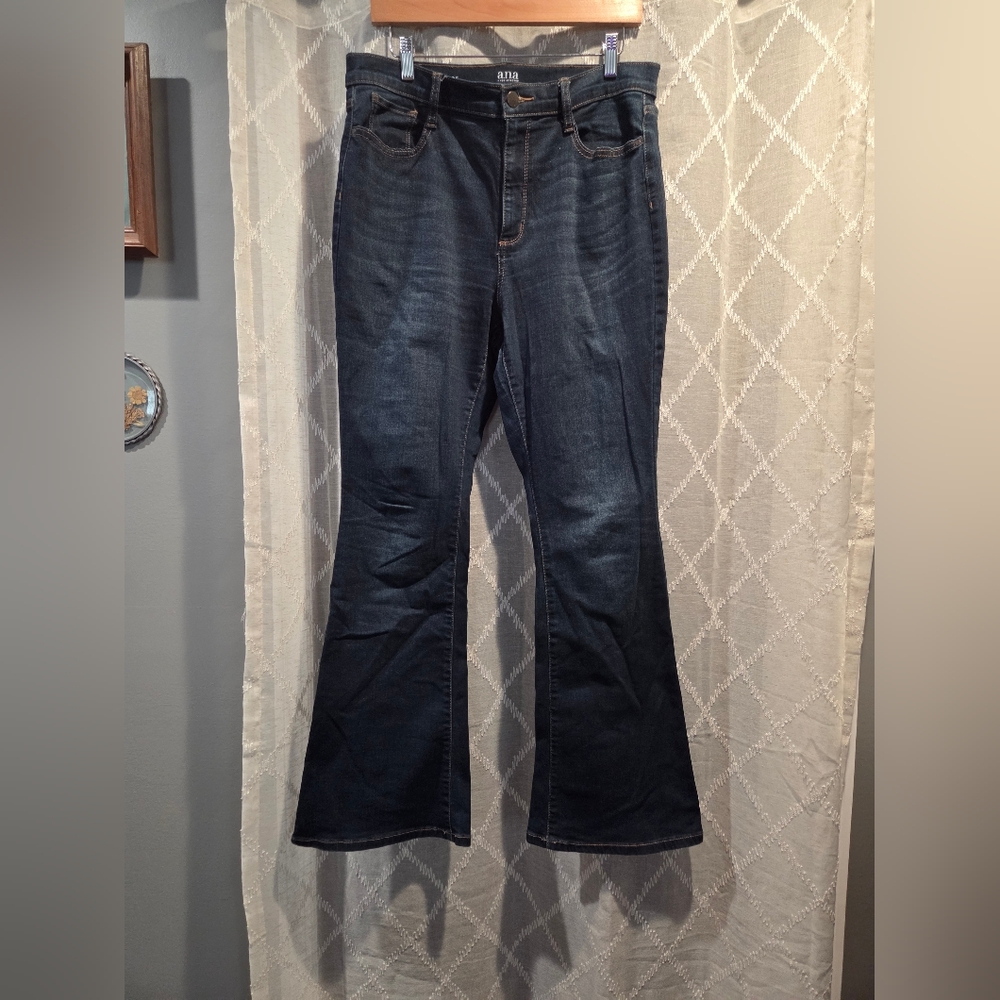 a.n.a Midnight Blue Wide Leg Jeans